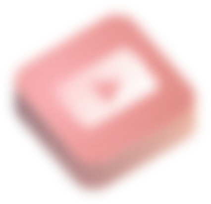 full youtube logo blur